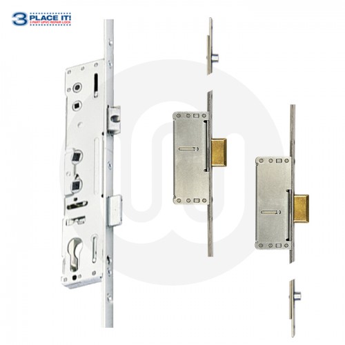 Safeware Style 3PLACEIT Double Spindle Lock 2 Deadbolt 2 Roller